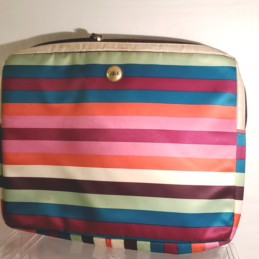 Coach Laptop zipper case